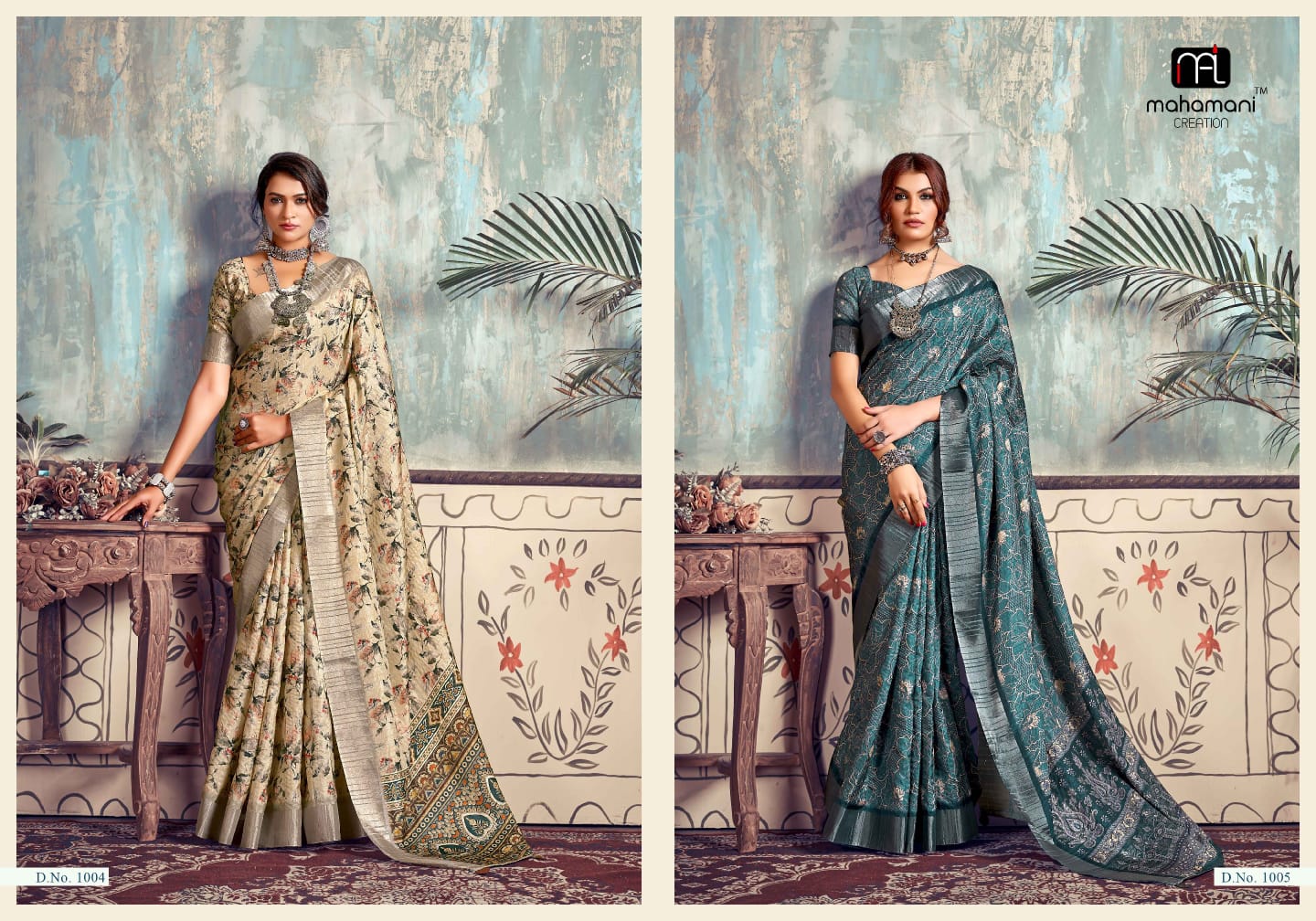 Kangan By Mahamani Heavy Gotha Silk Designer Sarees
